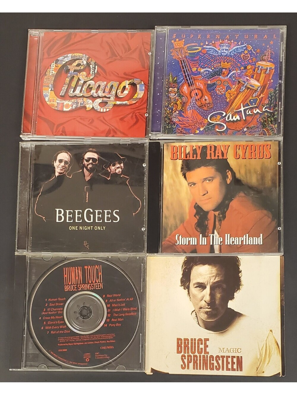 Classic Rock & Pop CD Collection - Chicago Santana Bee Gees Billy Ray Cyrus+ GC